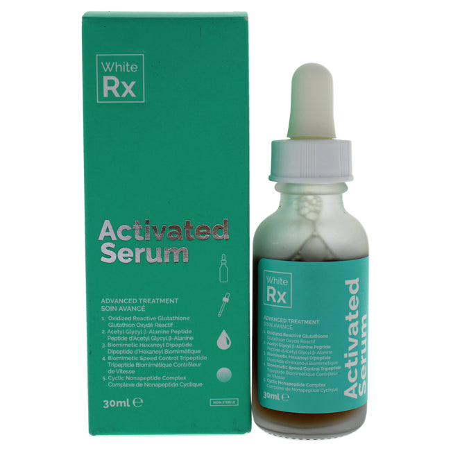 Activated Serum by White RX for Unisex - 1 oz Serum