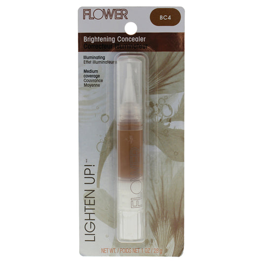 Lighten Up Brightening Concealer - BC4 by Flower Beauty for Women - 1 oz Concealer