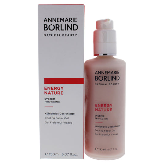 Energynature System Pre-Aging Cooling Facial Gel by Annemarie Borlind for Unisex - 5.07 oz Gel