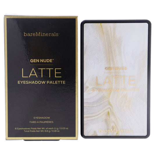 Gen Nude Eyeshadow Palette - Latte by bareMinerals for Women - 0.18 oz Eyeshadow