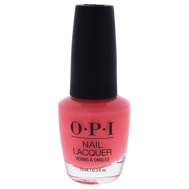 Nail Lacquer - NL N71 Orange You a Rock Star by OPI for Women - 0.5 oz Nail Polish