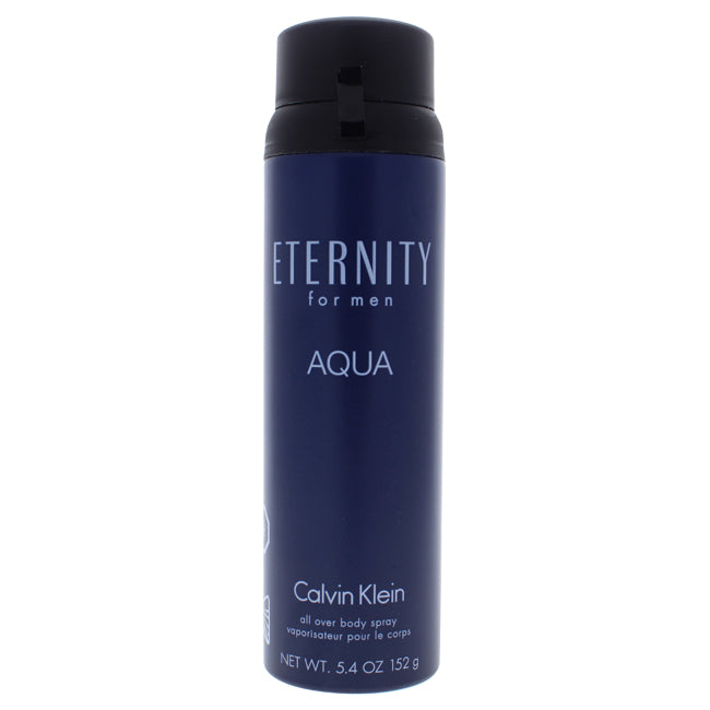 Eternity Aqua by Calvin Klein for Men - 5.4 oz Body Spray