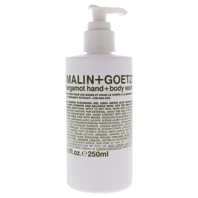 Bergamot Hand and Body Wash by Malin + Goetz for Unisex - 8.5 oz Body Wash