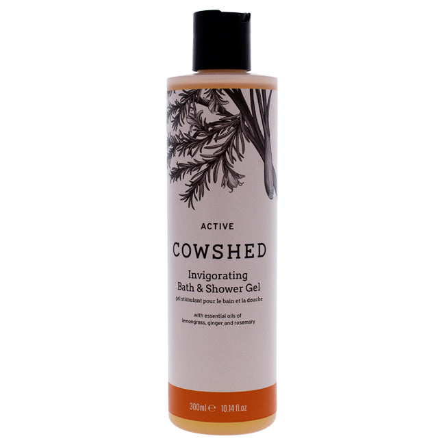 Active Invigorating Bath and Shower Gel by Cowshed for Unisex - 10.14 oz Shower Gel