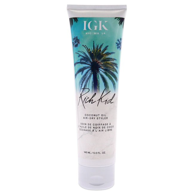 Rich Kid Coconut Oil Air Dry Styler by IGK for Unisex - 5 oz Oil