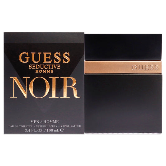 Guess Seductive Homme Noir by Guess for Men - 3.4 oz EDT Spray