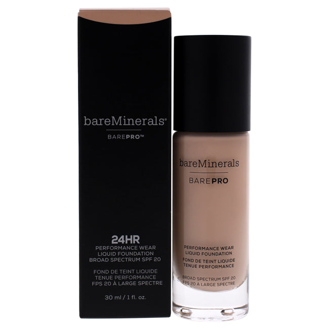 BarePro Performance Wear Liquid Foundation SPF 20 - 7.5 Shell by bareMinerals for Women - 1 oz Foundation