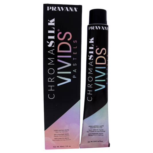ChromaSilk Vivids Pastels Long Lasting Color- Pretty in Pink by Pravana for Unisex - 3 oz Hair Color