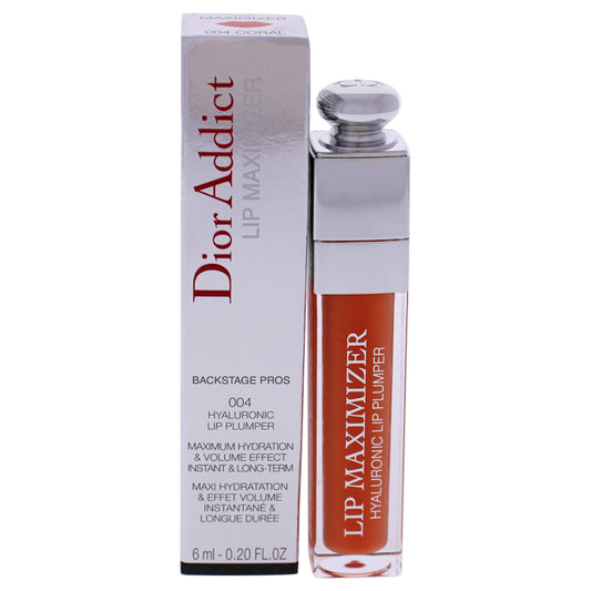 Dior Addict Lip Maximizer - 004 Coral by Christian Dior for Women - 0.2 oz Lipstick