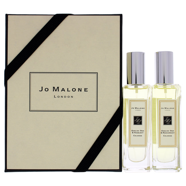 Jo Malone by Jo Malone for Unisex - 2 Pc Gift Set 1oz English Oak and Hazelnut Cologne Spray, English Oak and Hazelnut and Redcurrant Cologne Spray