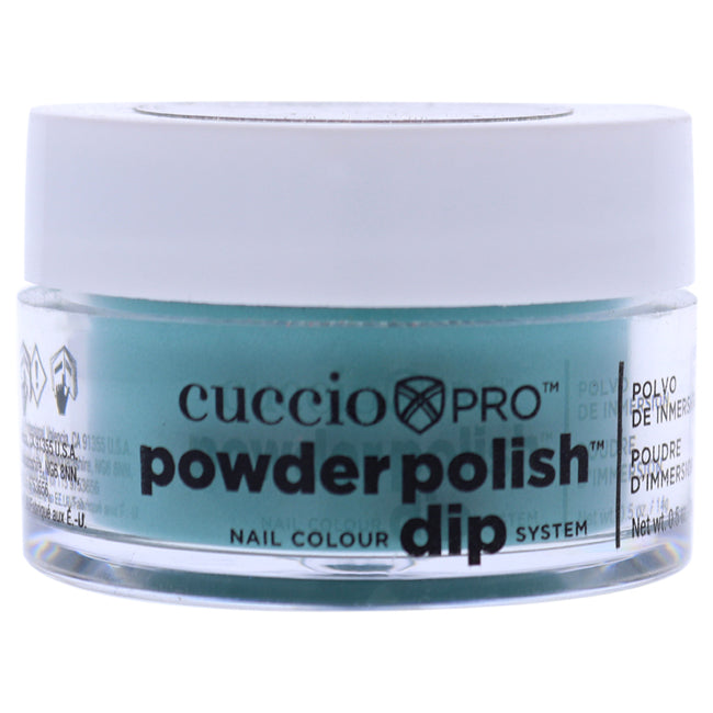 Pro Powder Polish Nail Colour Dip System - Jade Green by Cuccio Colour for Women - 0.5 oz Nail Powder