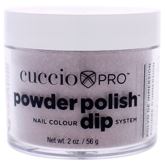 Pro Powder Polish Nail Colour Dip System - Ruby Red Glitter by Cuccio Colour for Women - 1.6 oz Nail Powder