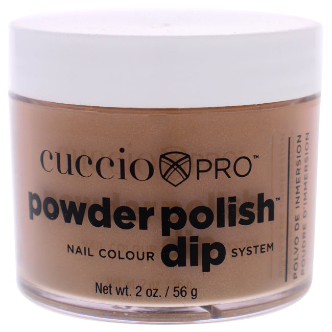 Pro Powder Polish Nail Colour Dip System - Brown Sugar by Cuccio Colour for Women - 1.6 oz Nail Powder