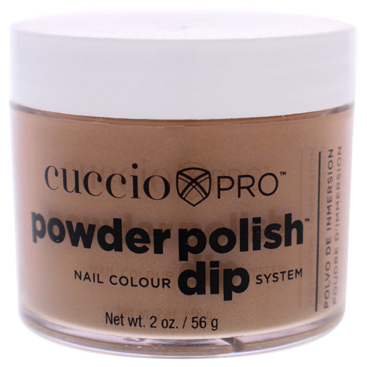 Pro Powder Polish Nail Colour Dip System - Brown Sugar by Cuccio Colour for Women - 1.6 oz Nail Powder