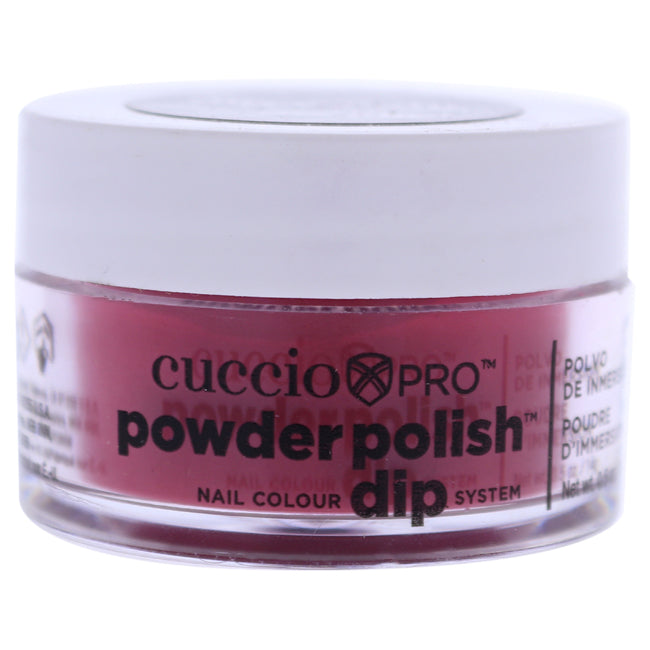 Pro Powder Polish Nail Colour Dip System - Strawberry Red by Cuccio Colour for Women - 0.5 oz Nail Powder