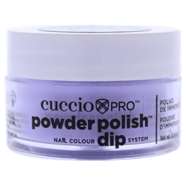 Pro Powder Polish Nail Colour Dip System - Pastel Purple by Cuccio Colour for Women - 0.5 oz Nail Powder