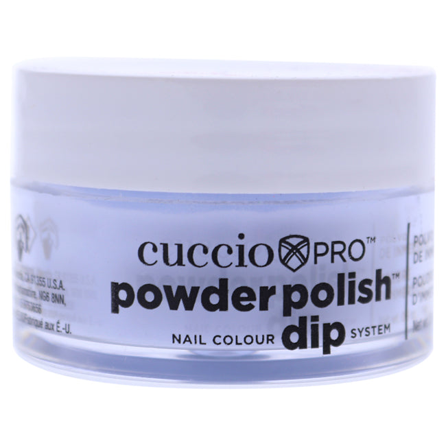 Pro Powder Polish Nail Colour Dip System - Peppermint Pastel Blue by Cuccio Colour for Women - 0.5 oz Nail Powder