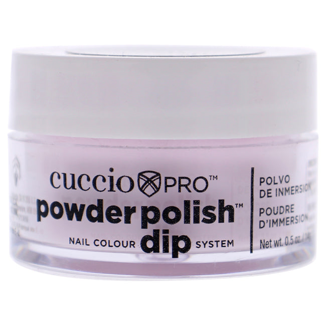 Pro Powder Polish Nail Colour Dip System -Bubble Bath Pink by Cuccio Colour for Women - 0.5 oz Nail Powder