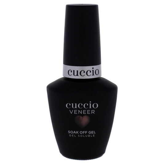 Veener Soak Off Gel - Rose Gold Slippers by Cuccio Colour for Women - 0.44 oz Nail Polish