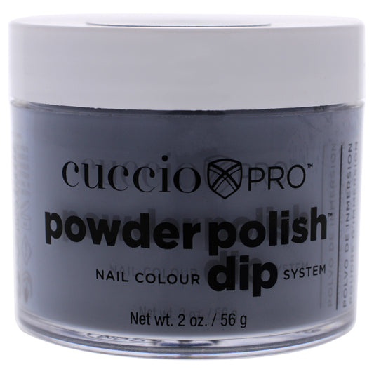 Pro Powder Polish Nail Colour Dip System - Noir Black by Cuccio Colour for Women - 1.6 oz Nail Powder