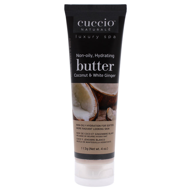 Hydrating Butter - Coconut and White Ginger by Cuccio Naturale for Unisex - 4 oz Body Butter