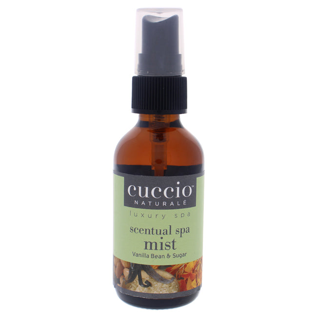 Scentual Spa Mist - Vanilla Bean and Sugar by Cuccio Naturale for Unisex - 2 oz Mist