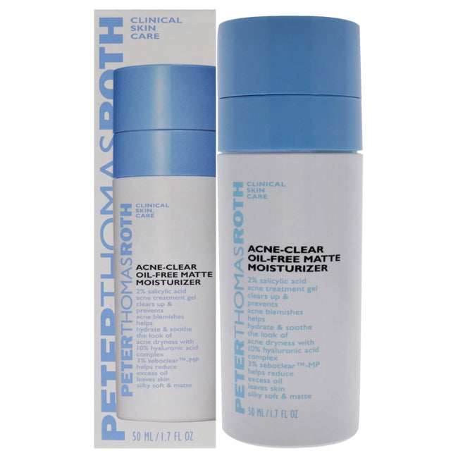 Acne-Clear Oil-Free Matte Moisturizer by Peter Thomas Roth for Unisex - 1.7 oz Moisturizer
