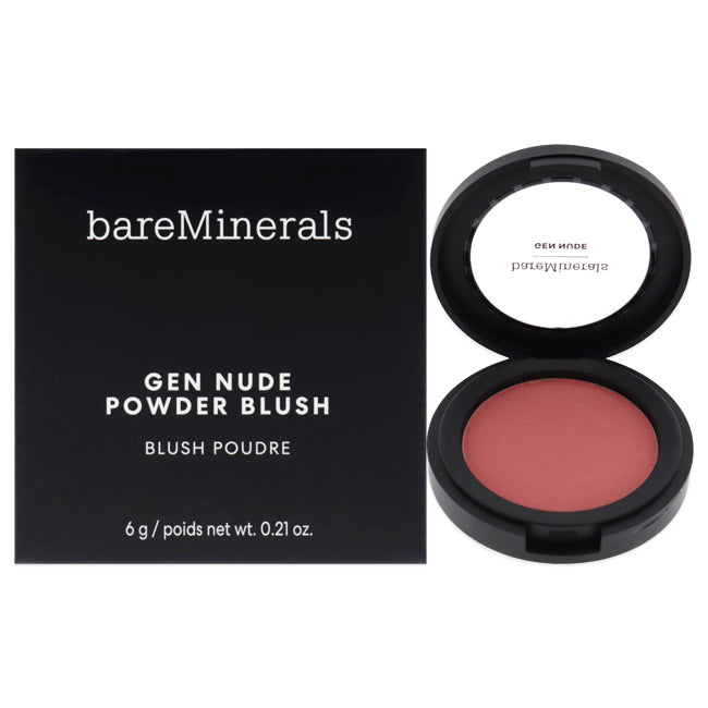 Gen Nude Powder Blush - Pink Me Up by bareMinerals for Women - 0.21 oz Blush