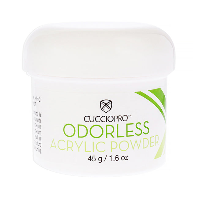 Odorless Acrylic Powder - Clear by Cuccio Pro for Women - 1.6 oz Acrylic Powder