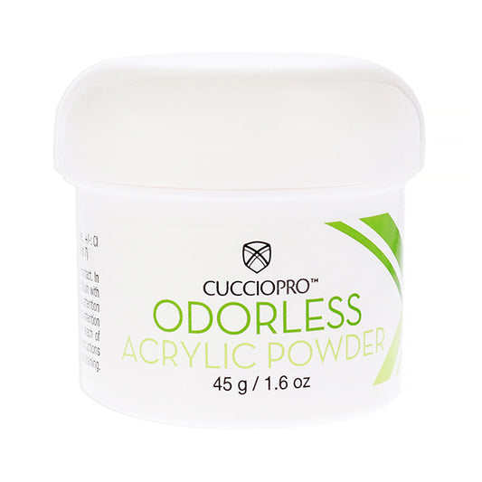 Odorless Acrylic Powder - Clear by Cuccio Pro for Women - 1.6 oz Acrylic Powder