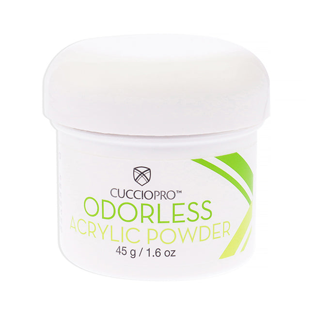 Odorless Acrylic Powder - Super White by Cuccio Pro for Women - 1.6 oz Acrylic Powder