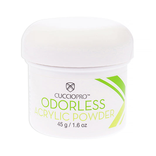 Odorless Acrylic Powder - Super White by Cuccio Pro for Women - 1.6 oz Acrylic Powder