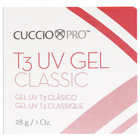 T3 Uv Gel Classic - Pink by Cuccio Pro for Women - 1 oz Nail Gel