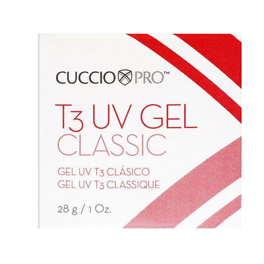 T3 Uv Gel Classic - Clear by Cuccio Pro for Women - 1 oz Nail Gel