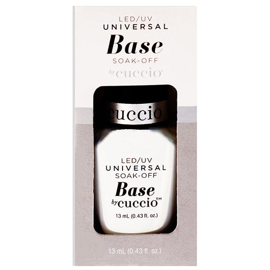 Universal Soak-Off - Base by Cuccio Pro for Women - 0.43 oz Nail Polish