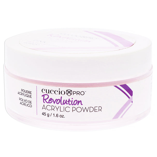 Revolution Acrylic Powder - Pink by Cuccio Pro for Women - 1.6 oz Acrylic Powder