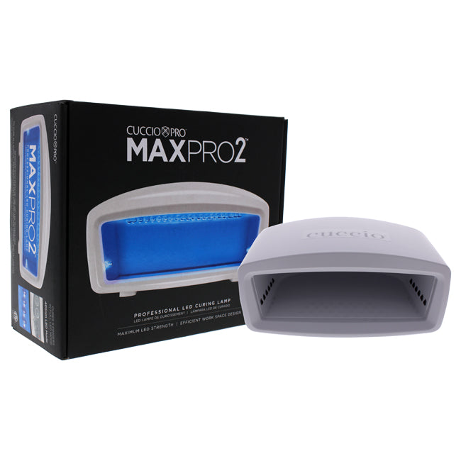 Max Pro 2 LED Curing Lamp - 220 Volt UK by Cuccio Pro for Women - 1 Pc Nail Lamp