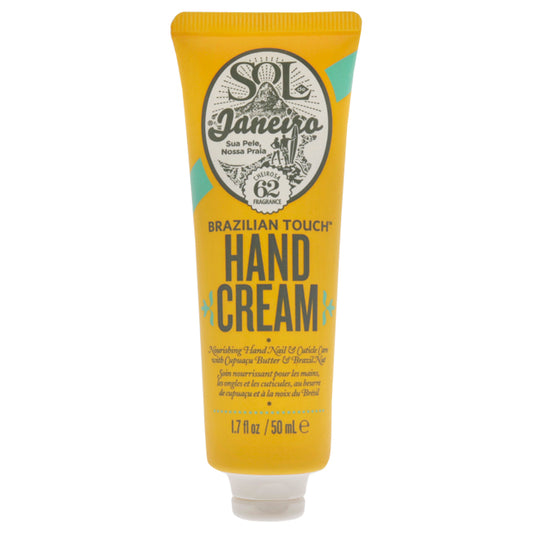 Brazilian Touch Hand Cream by Sol de Janeiro for Unisex - 1.7 oz Cream