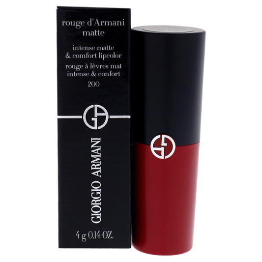 Rouge D Armani Matte Lipstick - 200 Diva by Giorgio Armani for Women - 0.14 oz Lipstick