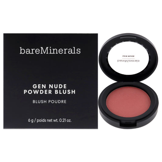 Gen Nude Powder Blush - On the Mauve by bareMinerals for Women - 0.21 oz Blush