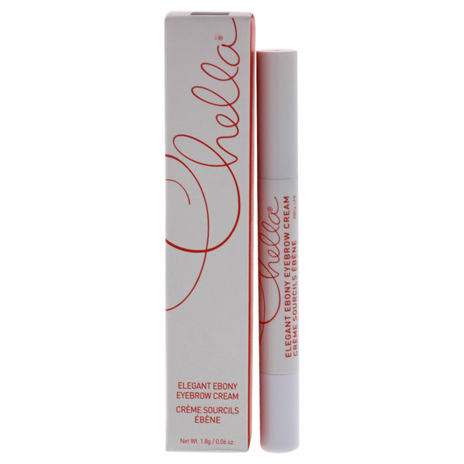 Eyebrow Cream - Elegant Ebony by Chella for Women - 0.06 oz Eyebrow