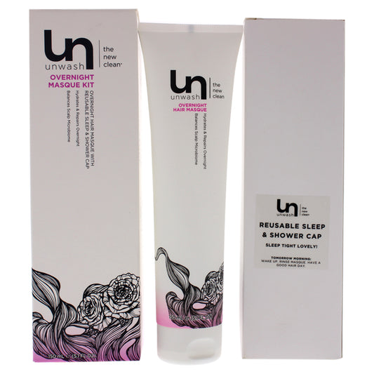 Overnight Hair Mask by Unwash for Unisex - 5.1 oz Masque