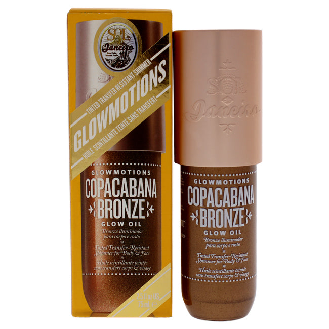 Glowmotions Copacabana Bronze Glow Oil by Sol de Janeiro for Unisex - 2.5 oz Oil