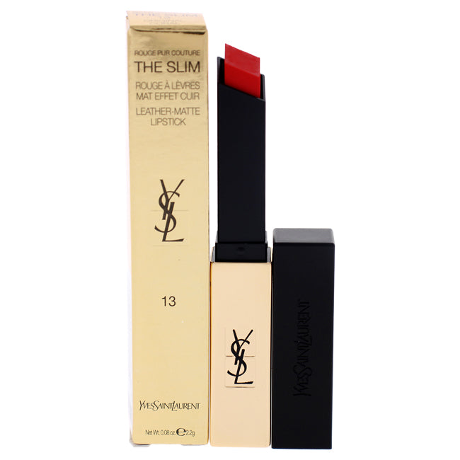 Rouge Pur Couture The Slim Matte Lipstick - 13 Original Coral by Yves Saint Laurent for Women - 0.08 oz Lipstick