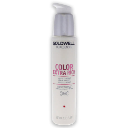 DualSenses Color Extra Rich 6 Effects Serum by Goldwell for Unisex - 3.3 oz Serum