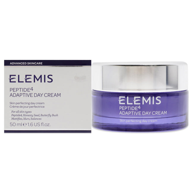 Peptide4 Adaptive Day Cream by Elemis for Unisex - 1.6 oz Cream