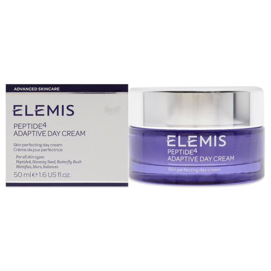 Peptide4 Adaptive Day Cream by Elemis for Unisex - 1.6 oz Cream