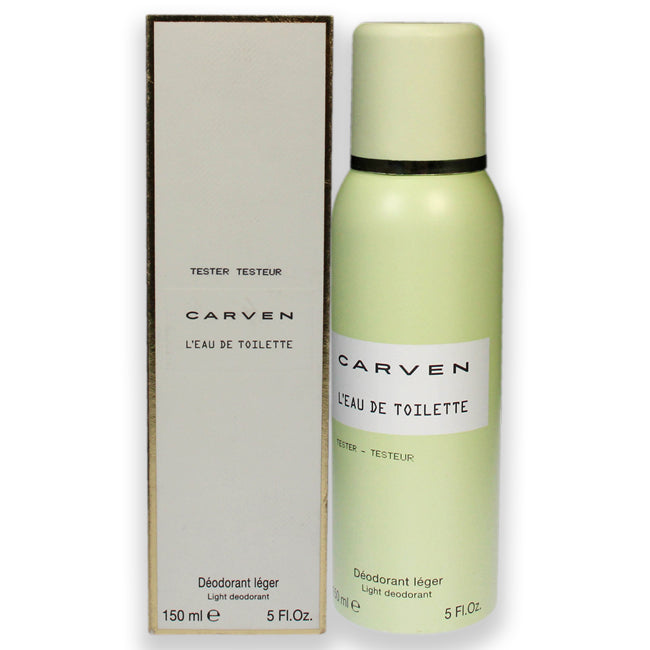 Leau De Toilette by Carven for Women - 5 oz Deodorant Spray (Tester)