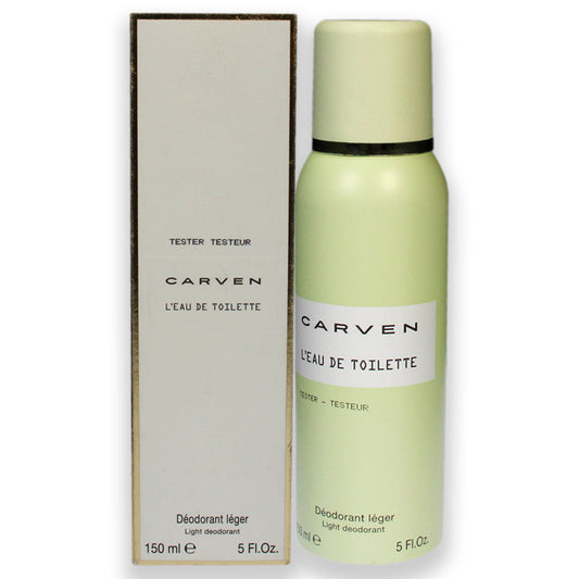 Leau De Toilette by Carven for Women - 5 oz Deodorant Spray (Tester)