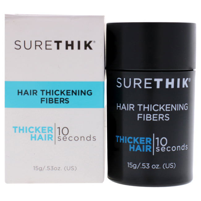 Hair Thickening Fibers - Black by SureThik for Men - 0.53 oz Treatment